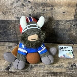 1983 NFL HUDDLES BUFFALO BILLS Plush TEAM MASCOT w/ Plastic Helmet TUDOR GAMES